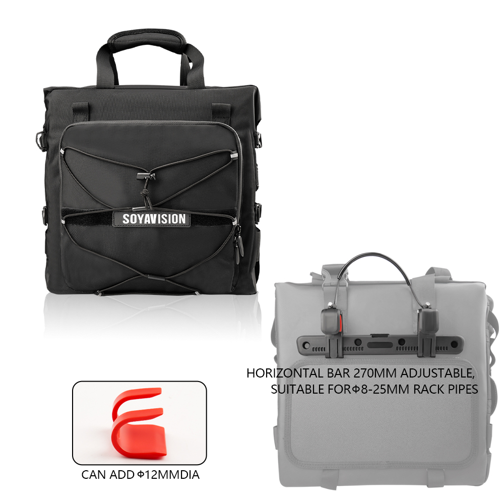 Motorcycle Side Bag Waterproof - огляд і ціна Motorcycle Gear Backpack
