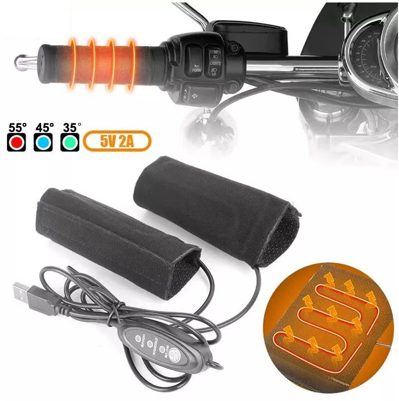 5V 2A Motorcycle Heated Handgr - огляд і ціна Handlebar Grip Heated