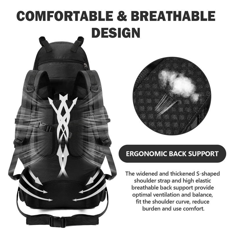 90L Waterproof Hiking Backpack - огляд і ціна Motorcycle Gear Companies