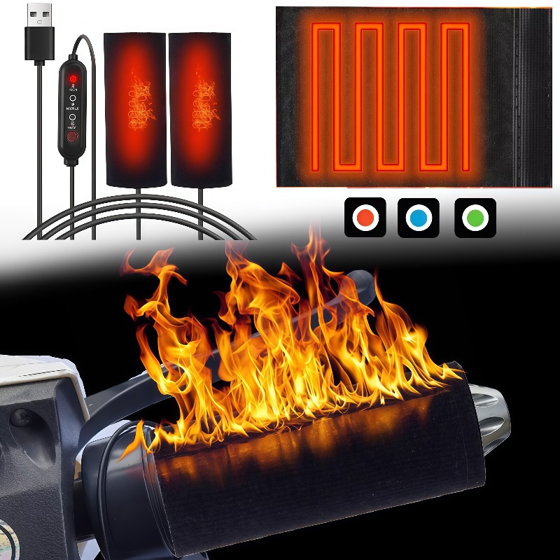 Motorcycle Heated Grips Cover  - огляд і ціна Handlebar Grip Heated