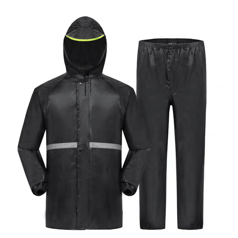 2pcs Hooded Coat & Pant Rain S - огляд і ціна Motorcycle Gear Mens