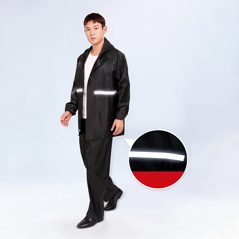 2pcs Hooded Coat & Pant Rain S - огляд і ціна Motorcycle Gear Mens
