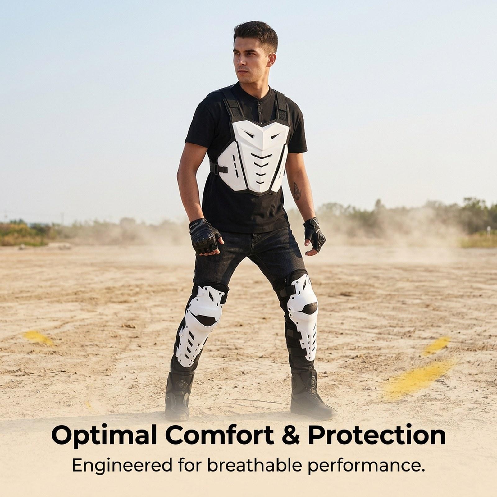 Ergonomic Chest Protector Knee - огляд і ціна Motorcycle Gear For Woman